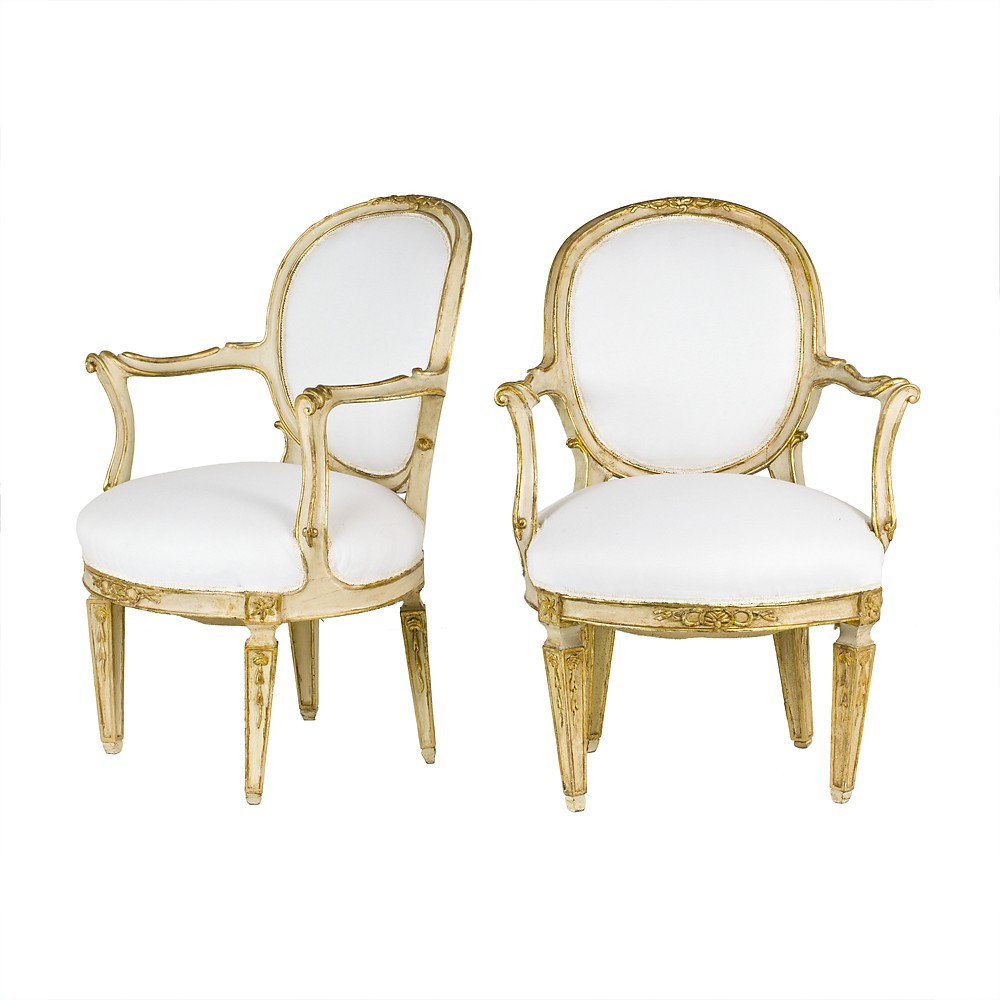 Pair Of Louis XVI Armchairs