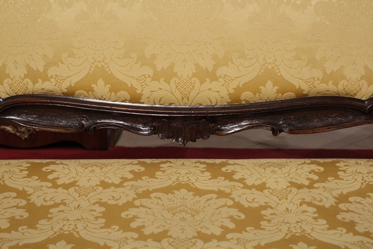 Canapé en noyer-photo-2