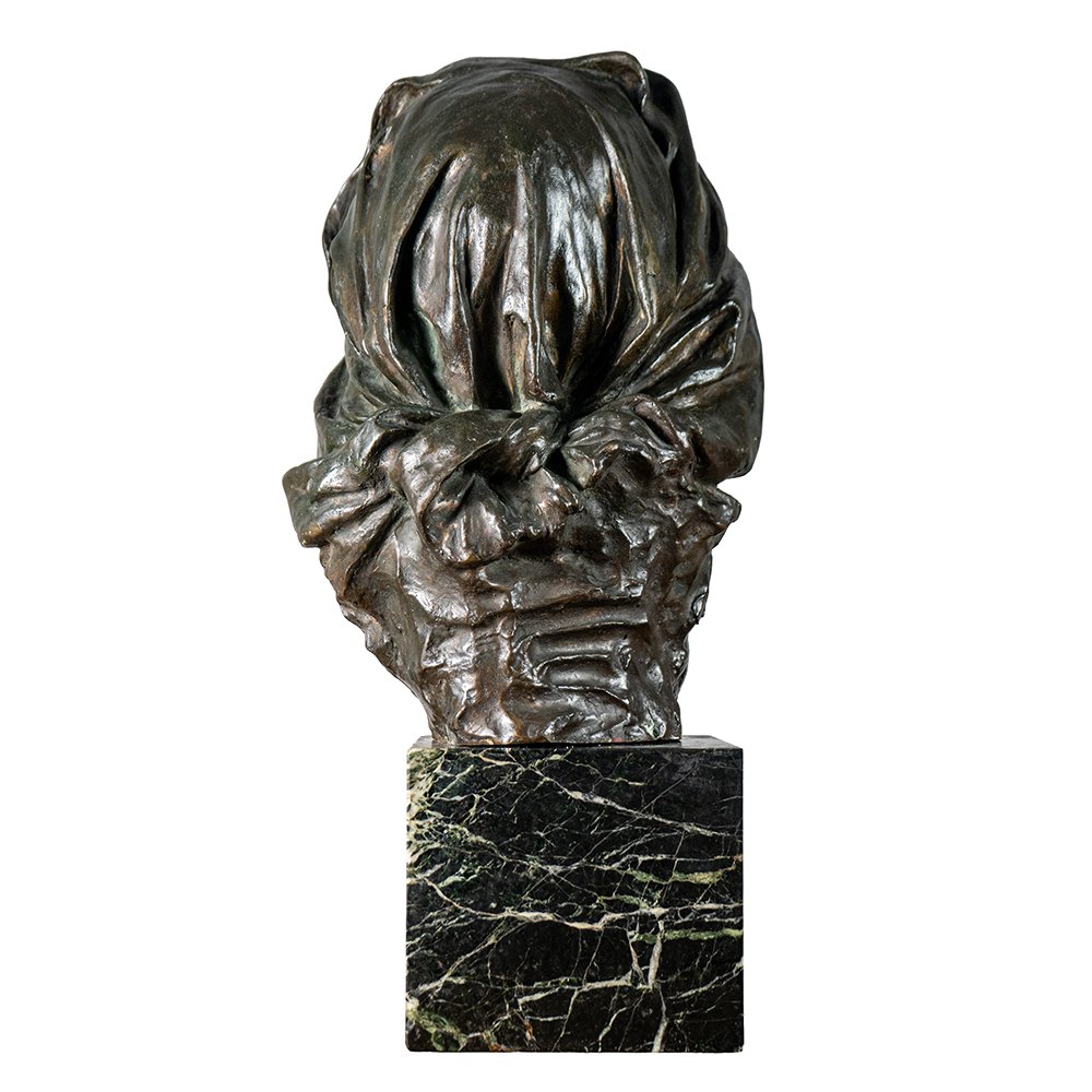 Bust Depicting A Gypsy's Head – O. Gargiulo-photo-5