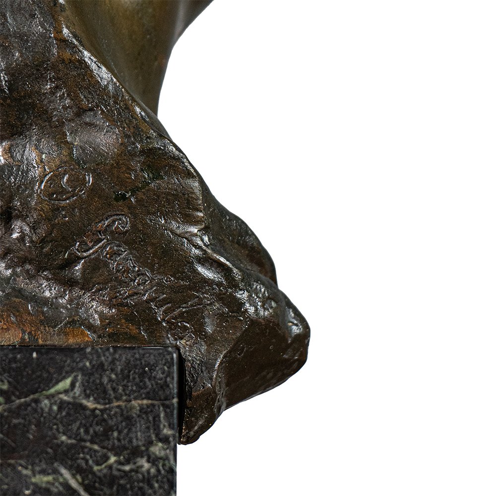 Bust Depicting A Gypsy's Head – O. Gargiulo-photo-6