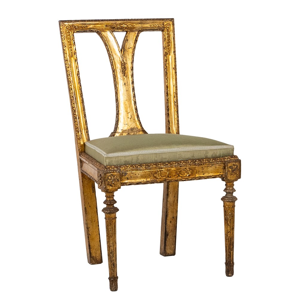Set Of Eight Louis XVI Chairs-photo-2