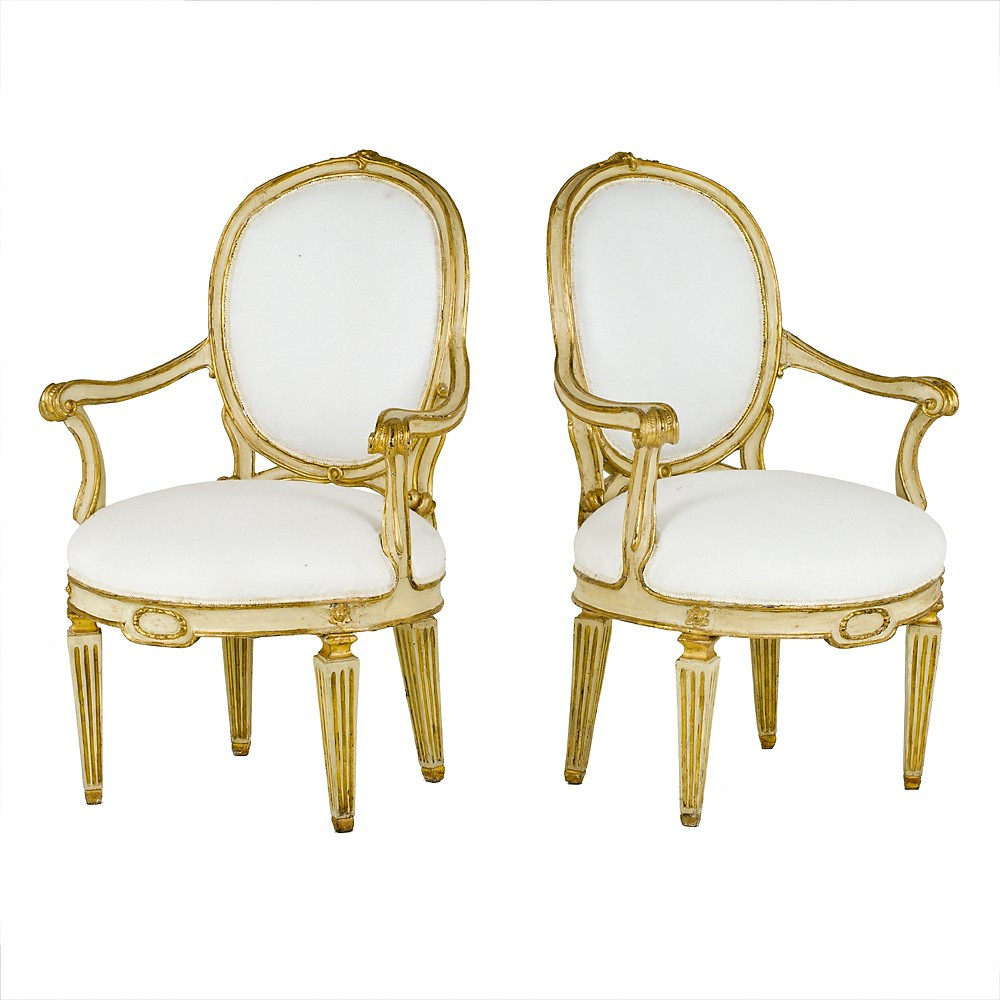 Pair Of Louis XVI Armchairs