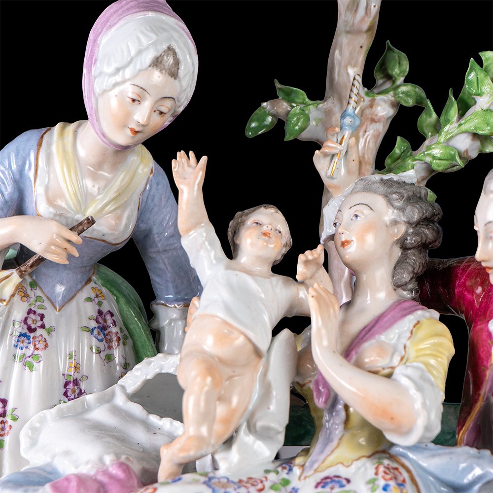 Groupe sculptural - Meissen-photo-2