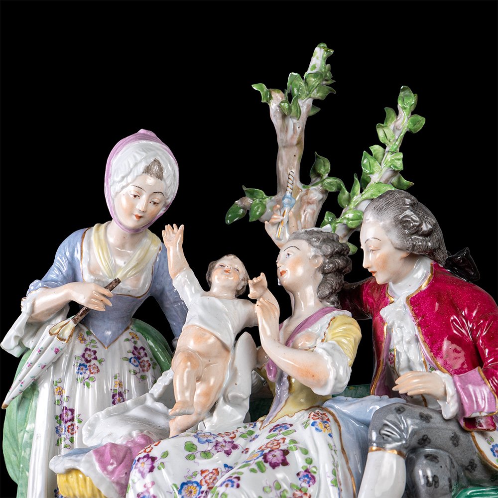 Groupe sculptural - Meissen-photo-1