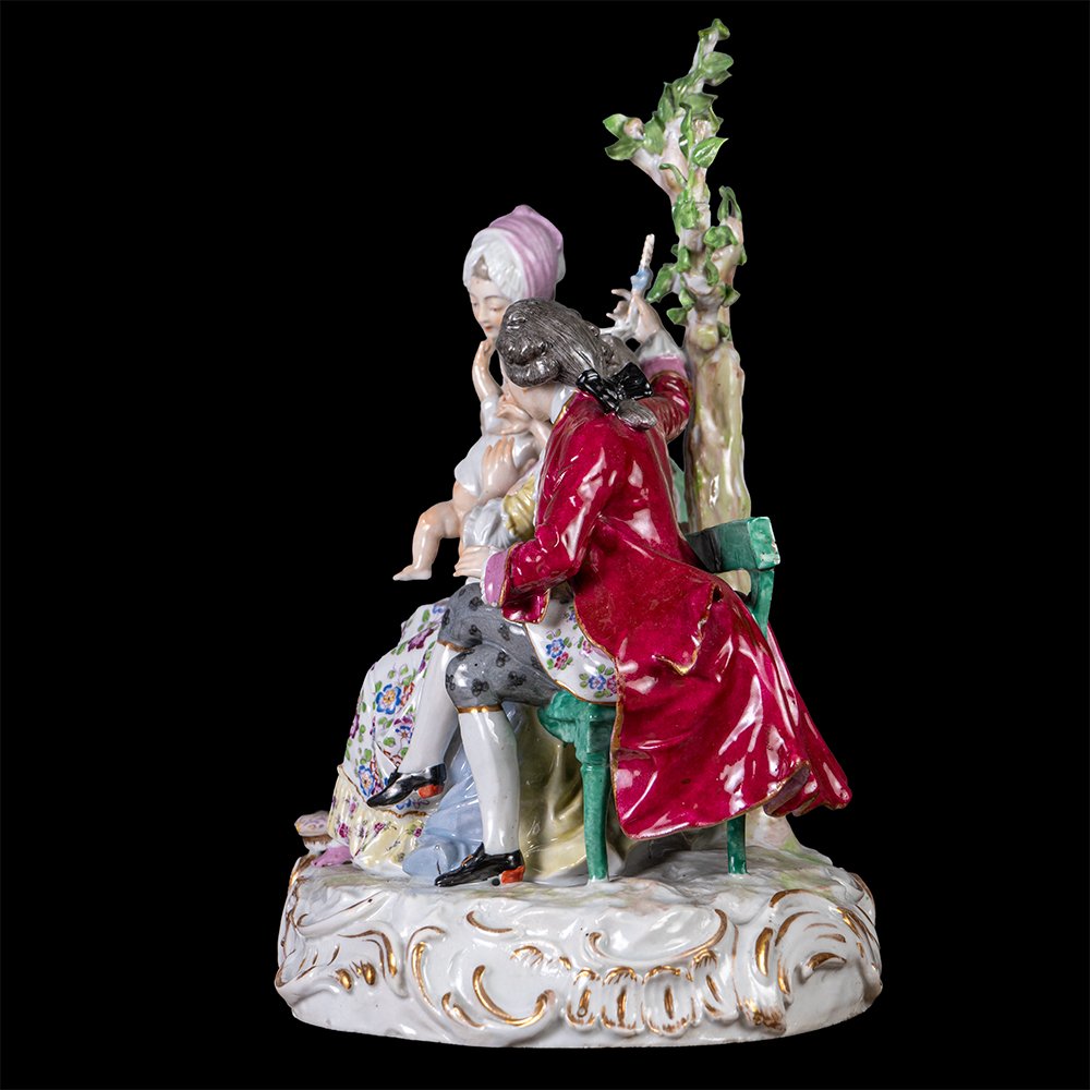 Groupe sculptural - Meissen-photo-5