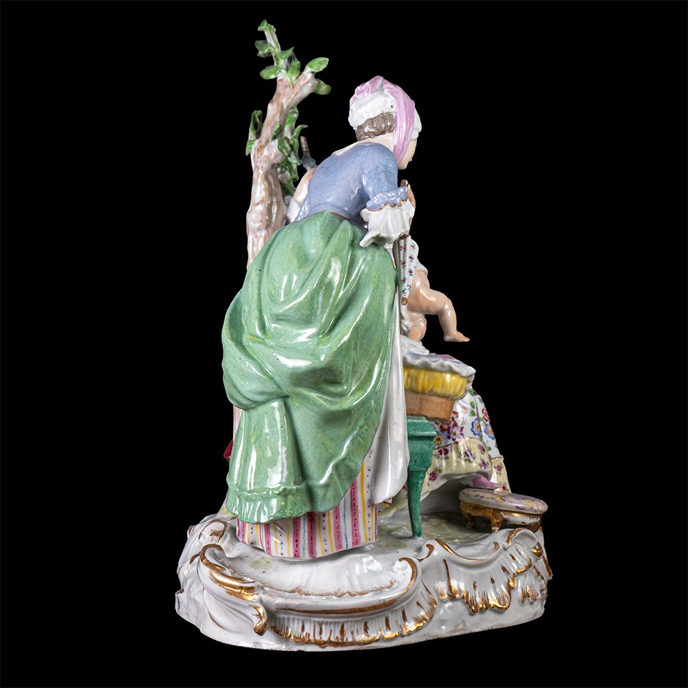 Groupe sculptural - Meissen-photo-6