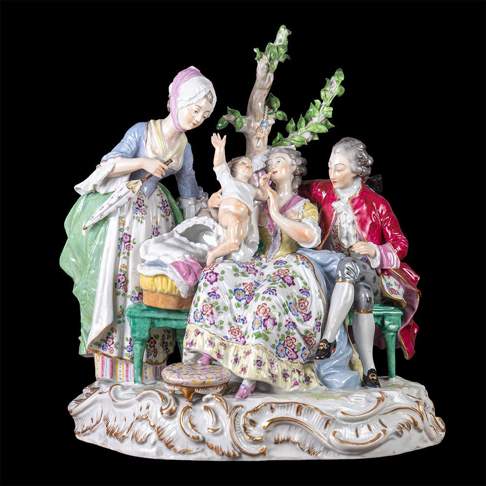 Groupe sculptural - Meissen