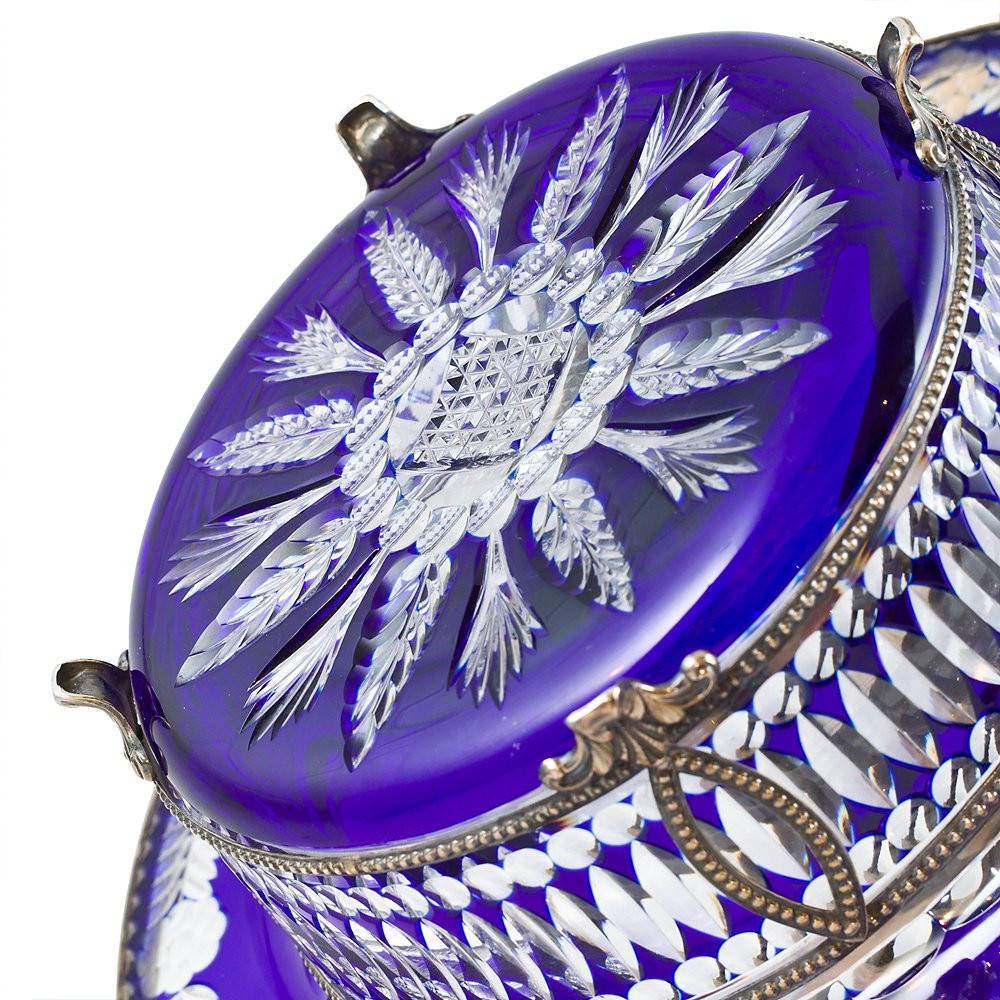 Triptyque en cristal et argent de Baccarat-photo-3