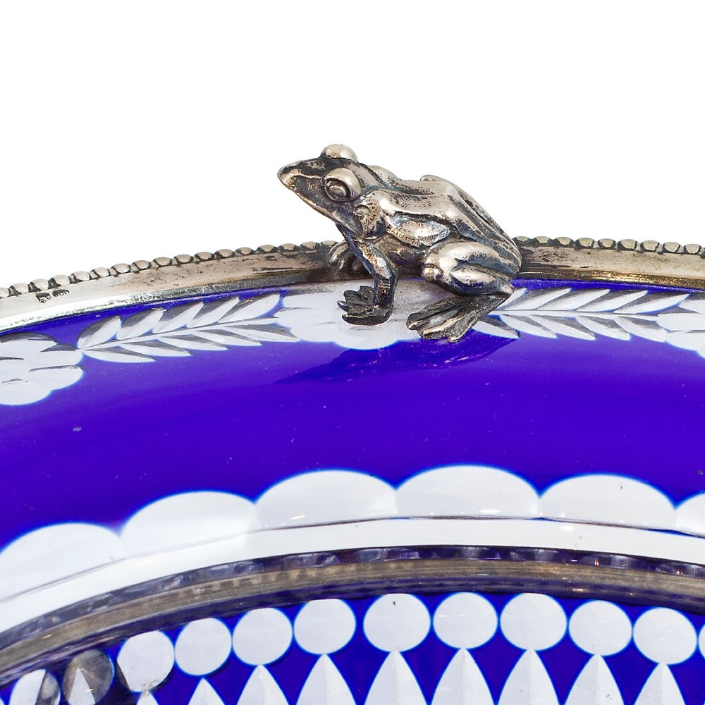 Triptyque en cristal et argent de Baccarat-photo-4