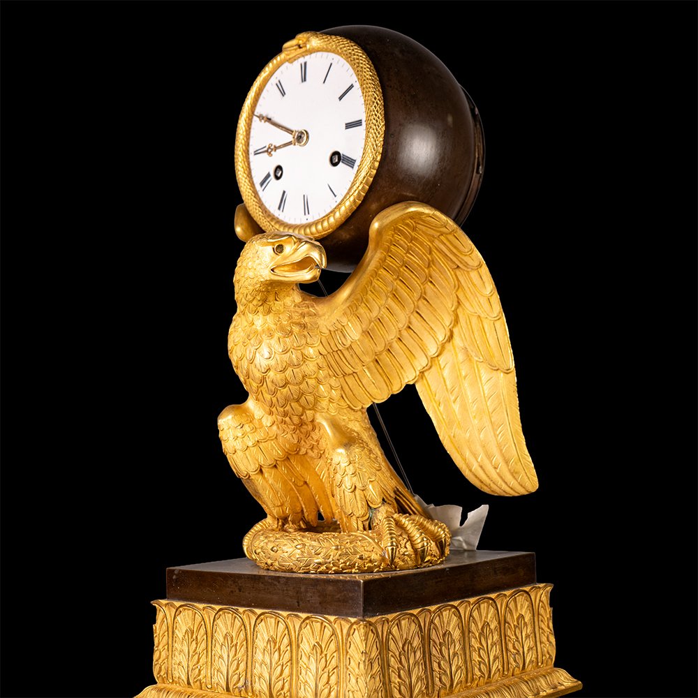 Empire Eagle Clock-photo-2