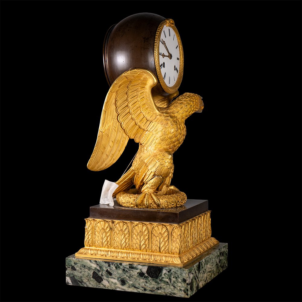 Empire Eagle Clock-photo-3