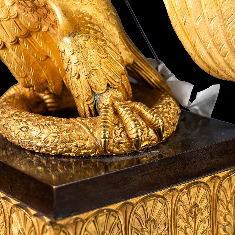 Empire Eagle Clock-photo-4