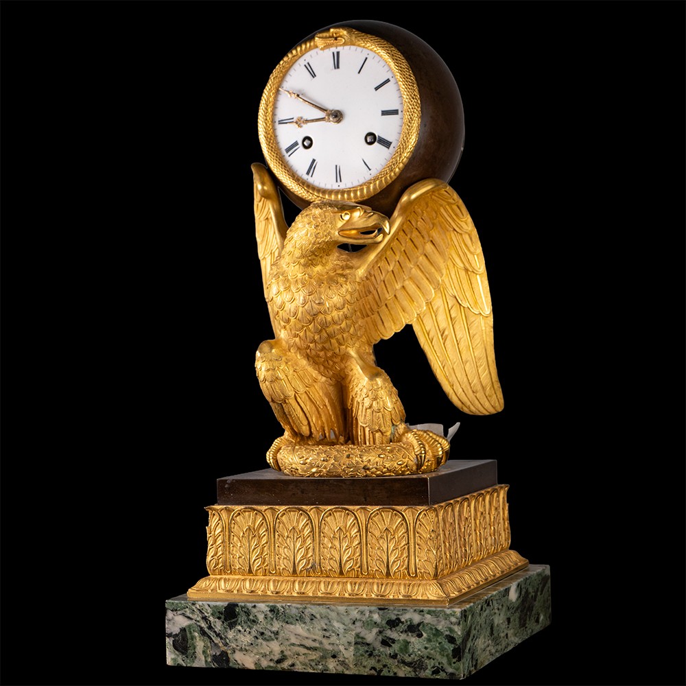 Empire Eagle Clock