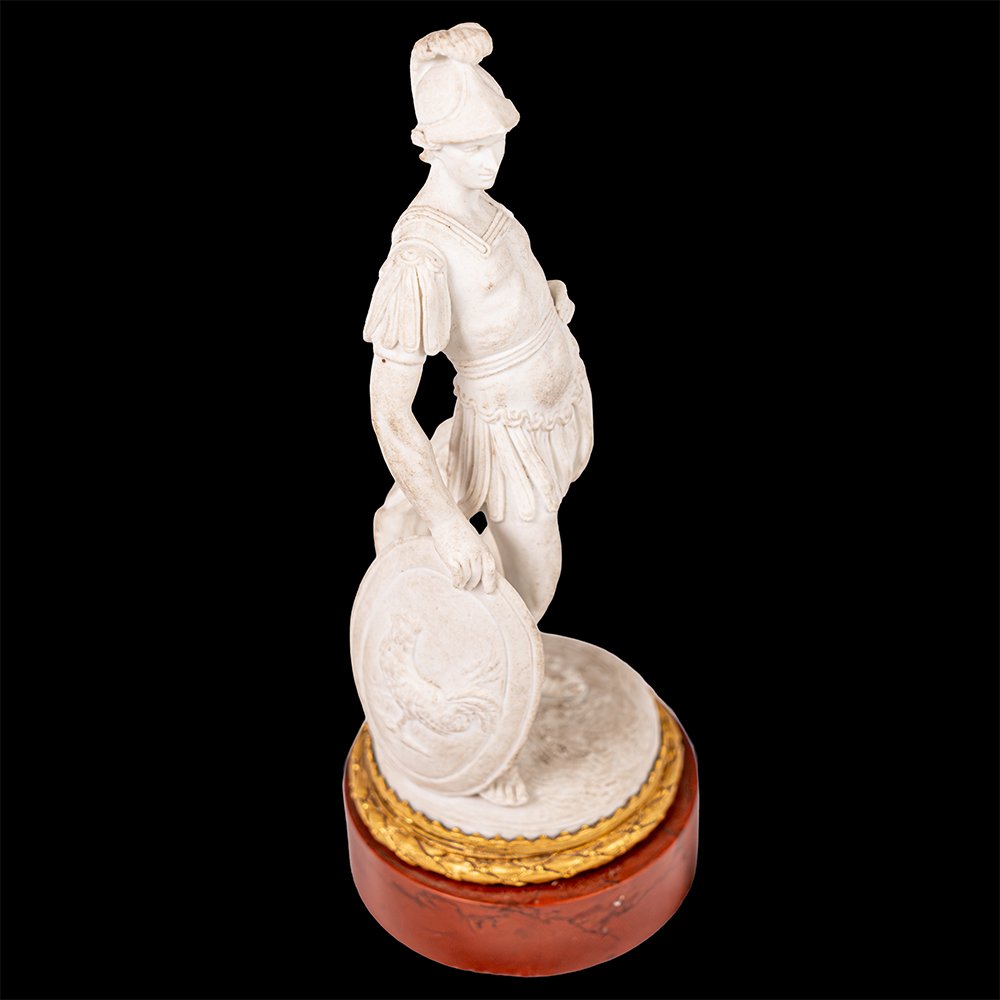 Paire de sculptures représentant Mars et Minerve-photo-5