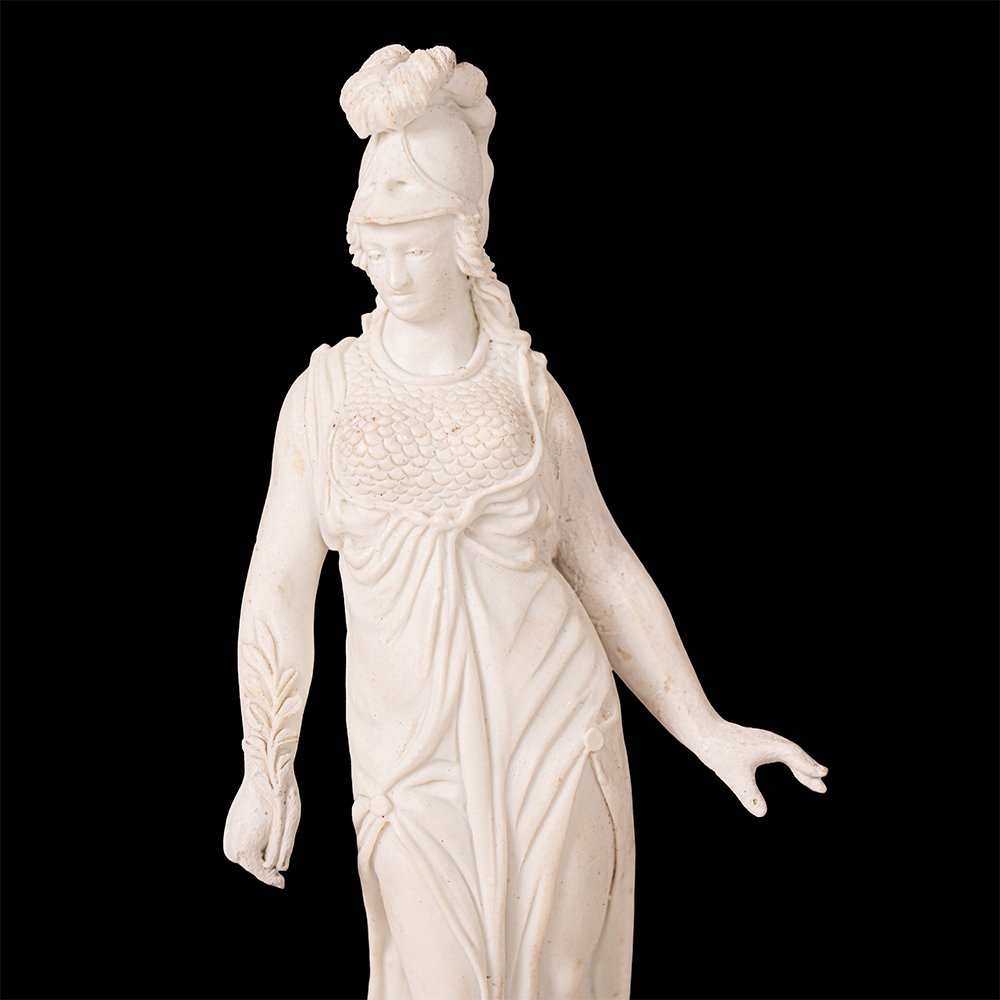 Paire de sculptures représentant Mars et Minerve-photo-6