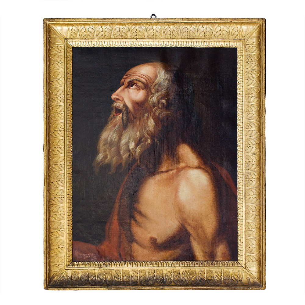 Painting Depicting Saint Paul The Hermit