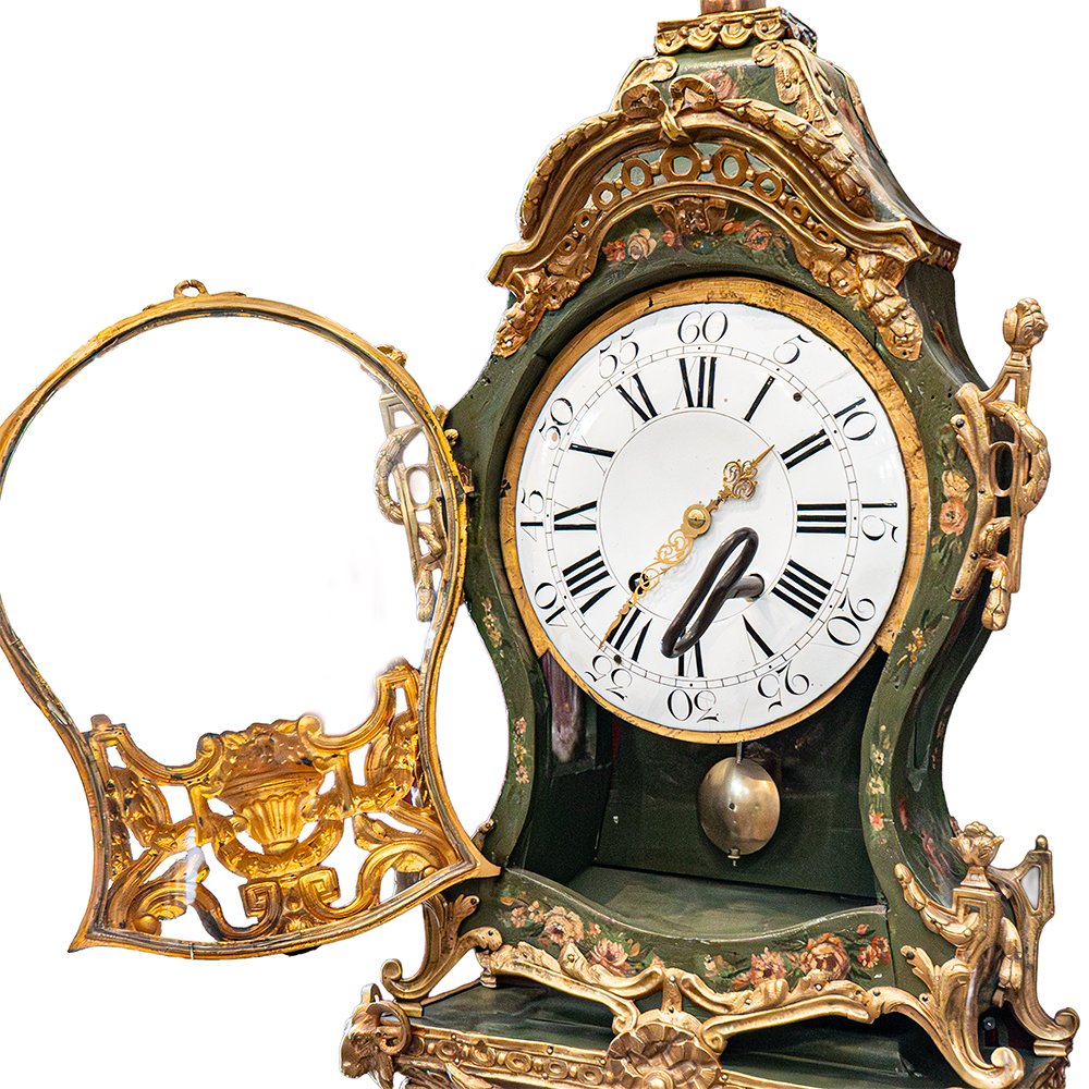 French Louis XV Cartel Clock-photo-2