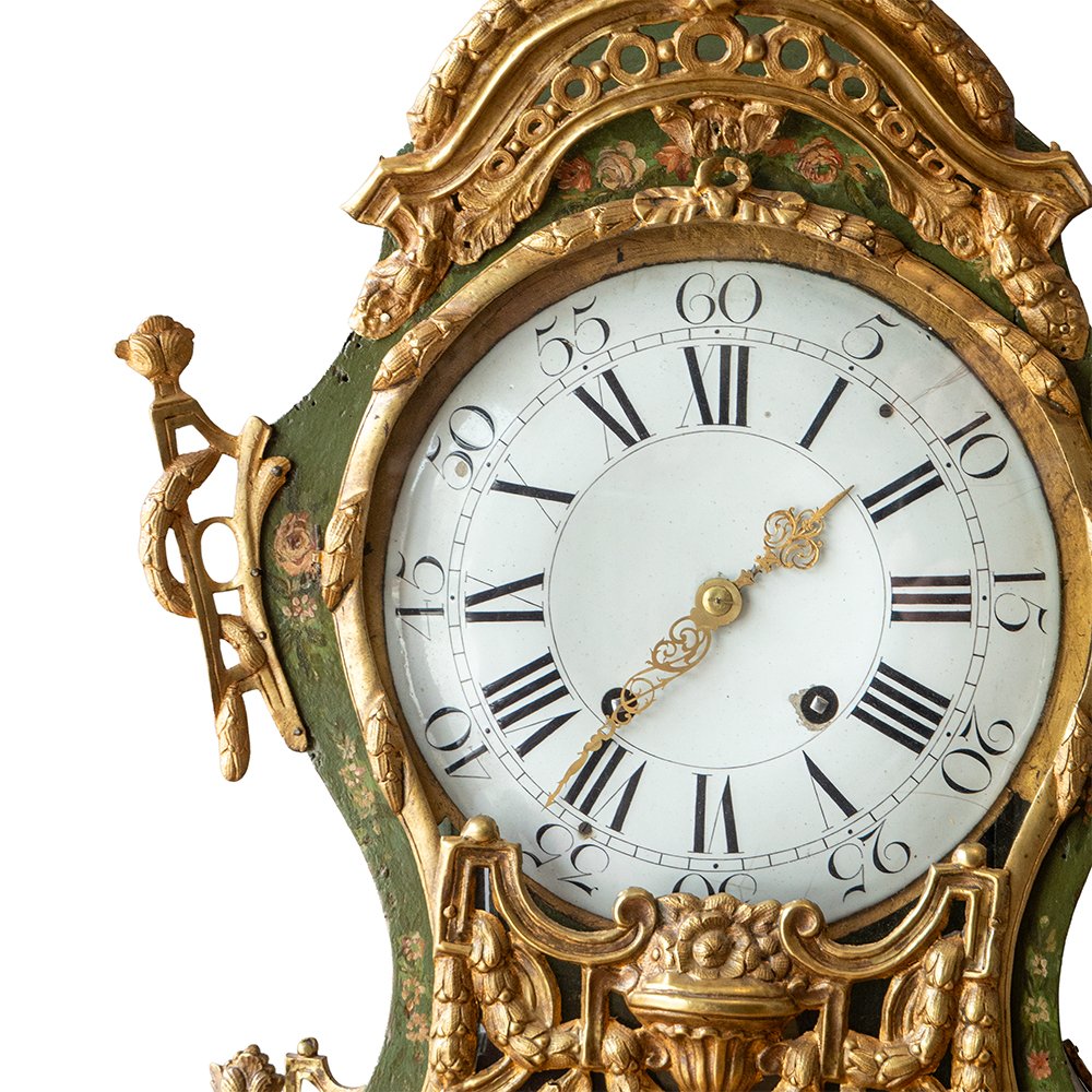 French Louis XV Cartel Clock-photo-1