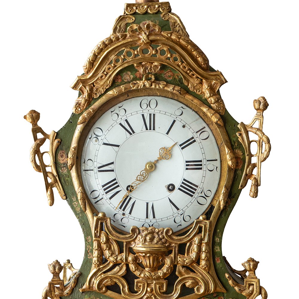 French Louis XV Cartel Clock-photo-4