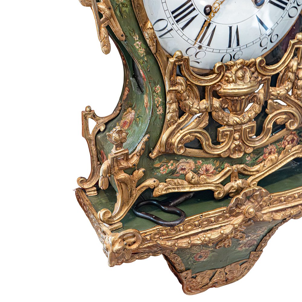 French Louis XV Cartel Clock-photo-6