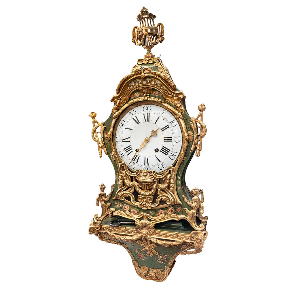 French Louis XV Cartel Clock