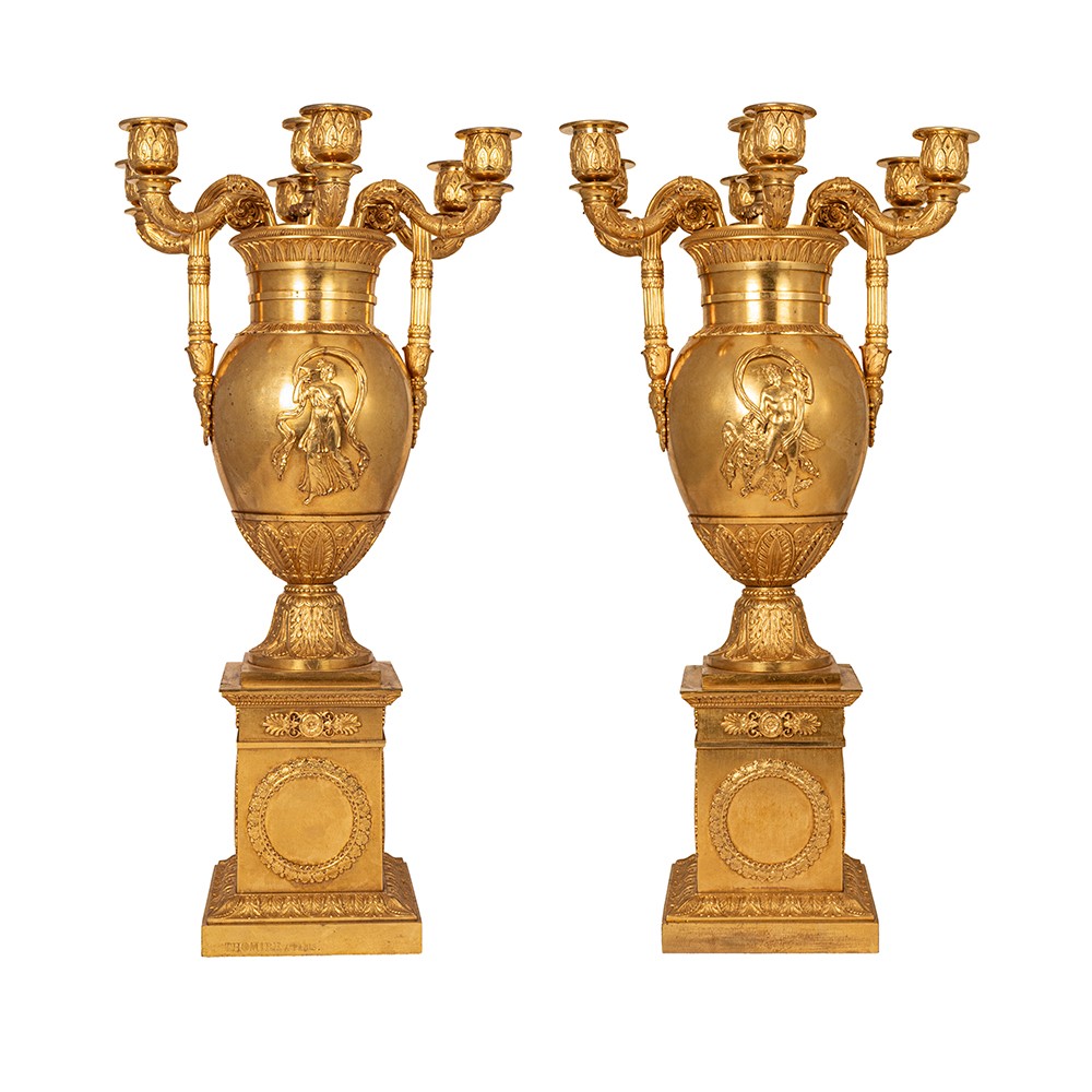 Paire de candélabres Thomire