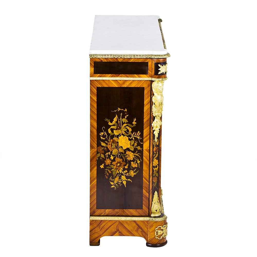 French Inlaid Sideboard-photo-3