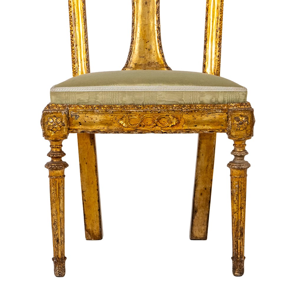 Ensemble de huit chaises Louis XVI-photo-3