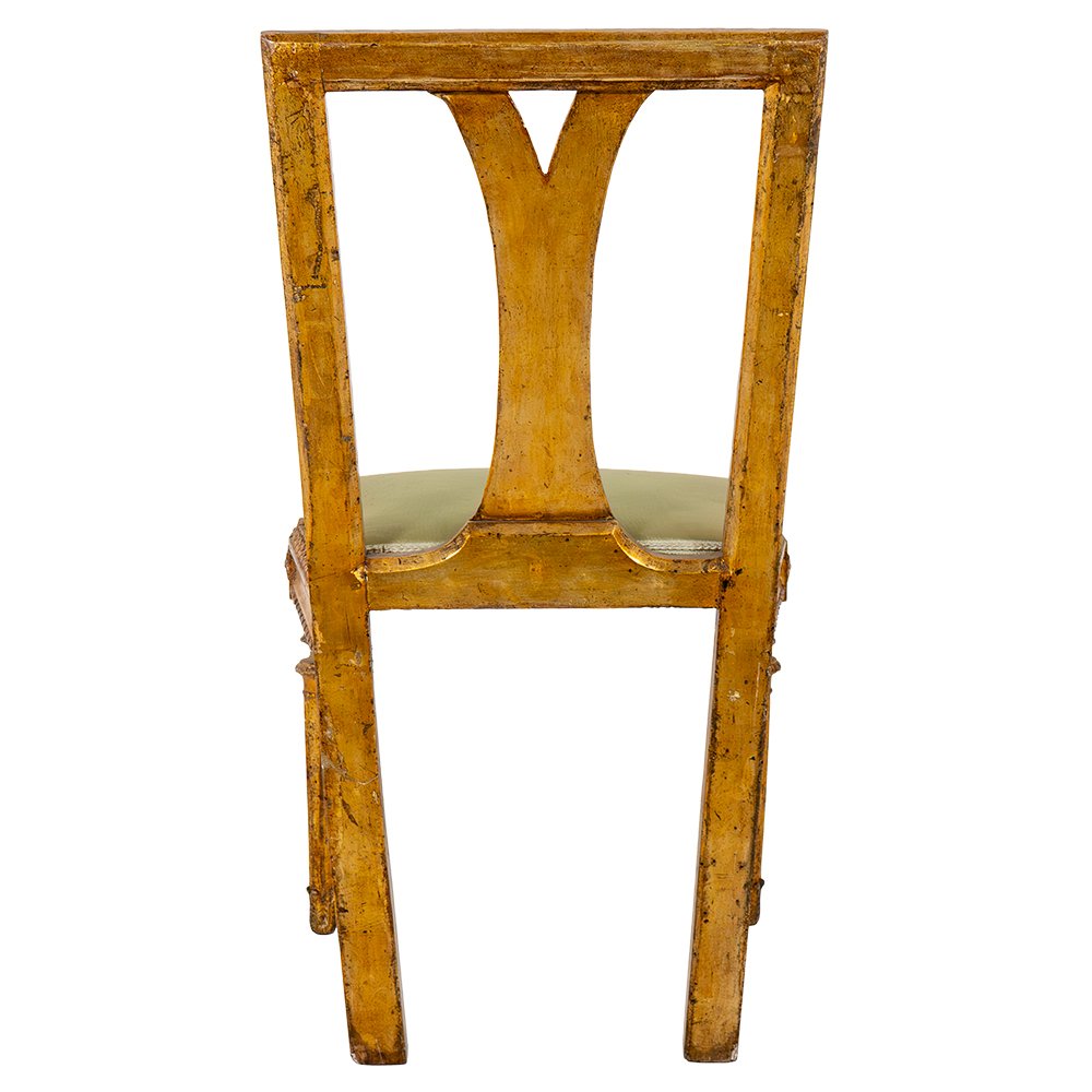Ensemble de huit chaises Louis XVI-photo-4