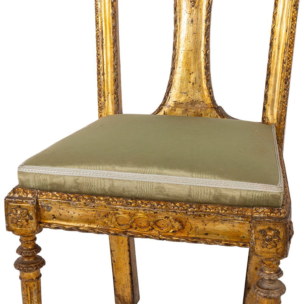 Ensemble de huit chaises Louis XVI-photo-5