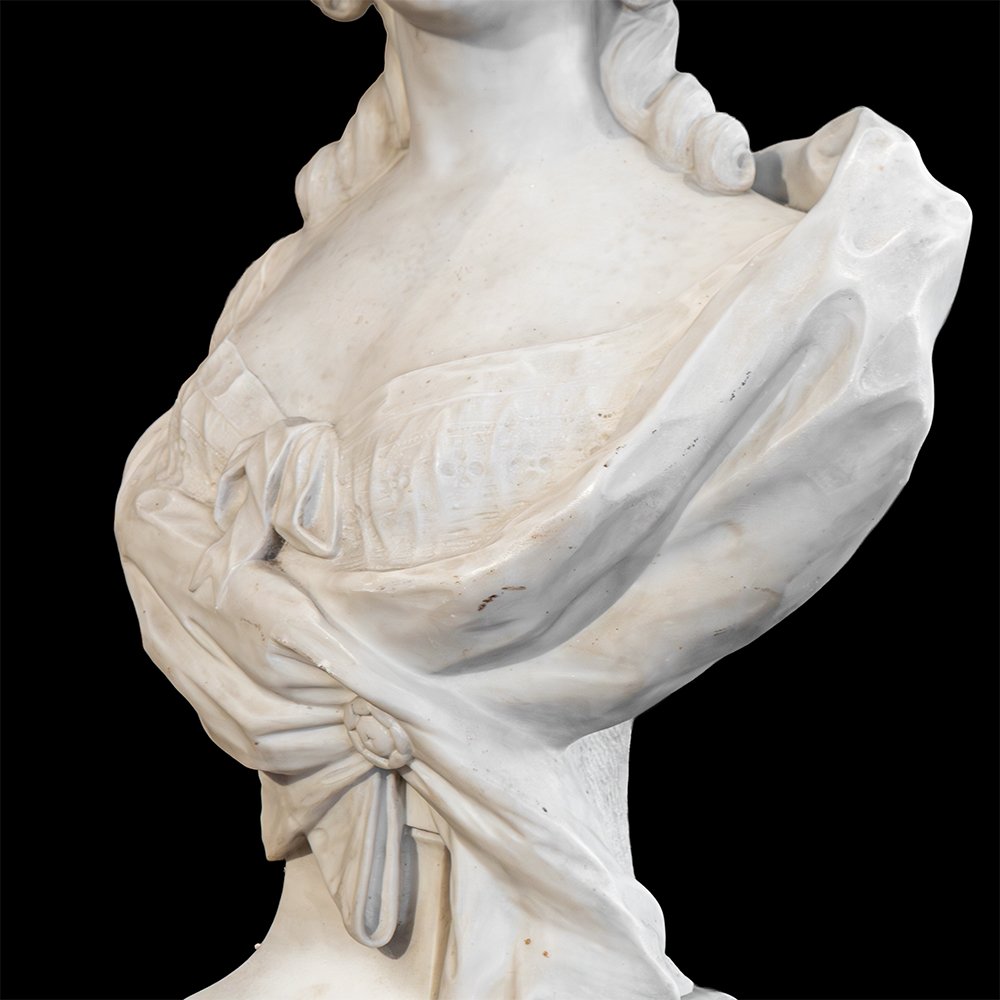 Buste de noble dame – Charles Le Brun-photo-6