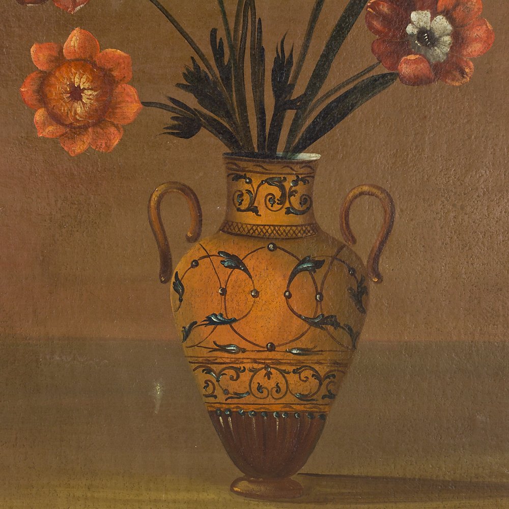 A Pair Of Paintings Depicting Two Still Lifes-photo-1
