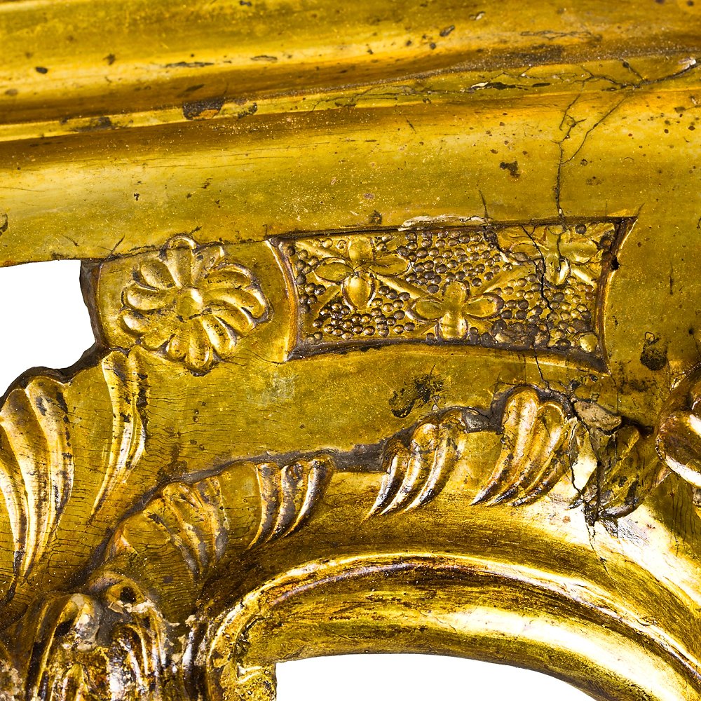 Paire de consoles Louis XV de Naples-photo-4