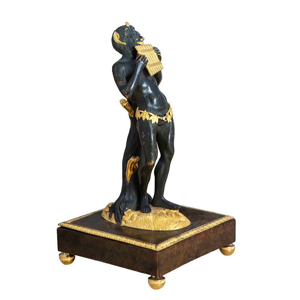 Paire de statuettes représentant Papageno et Monostatos de La Flûte enchantée de W. A. ​​Mozart-photo-4