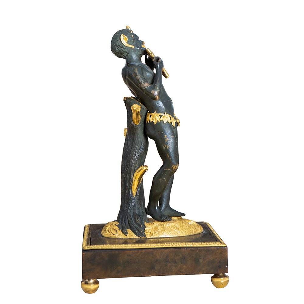 Paire de statuettes représentant Papageno et Monostatos de La Flûte enchantée de W. A. ​​Mozart-photo-5
