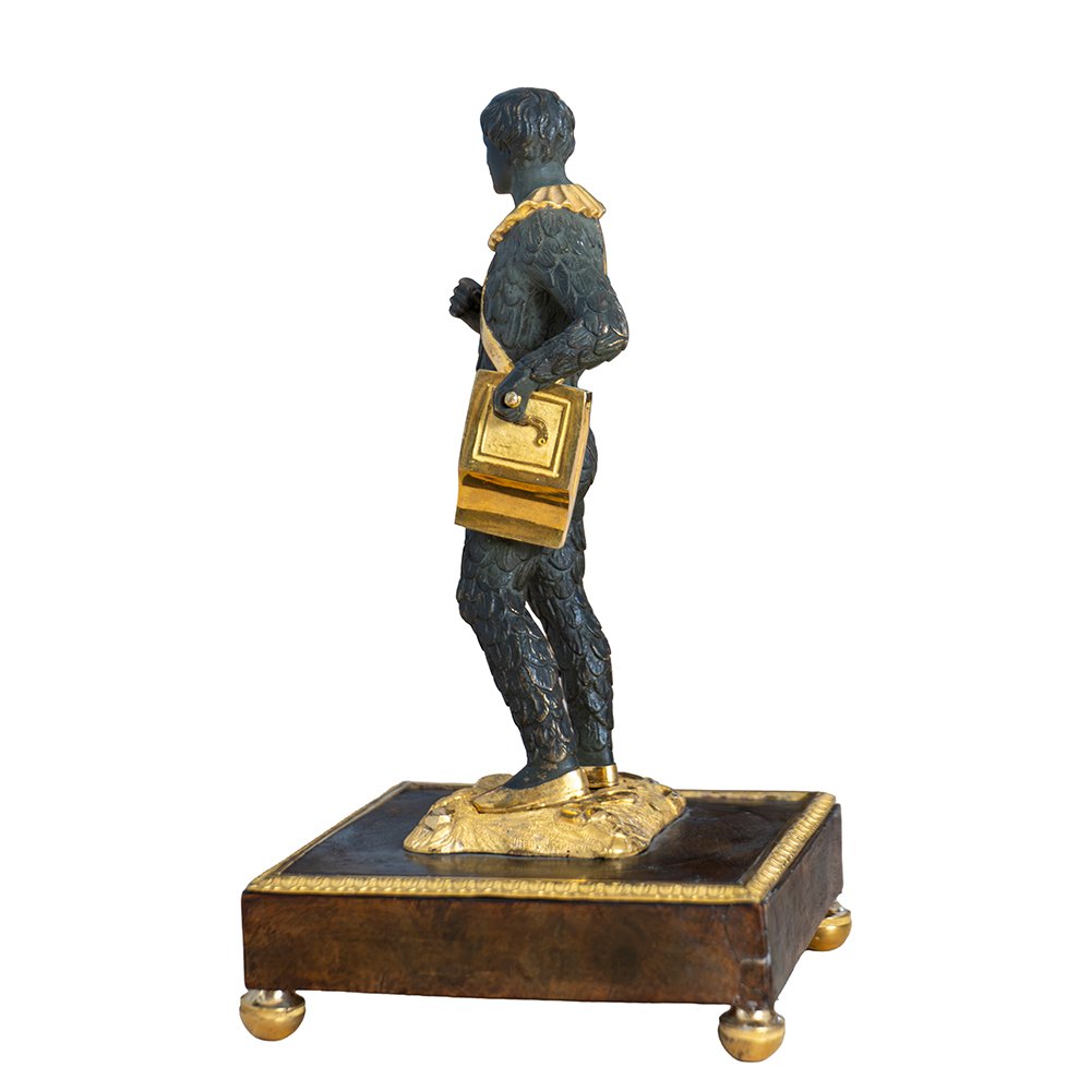 Paire de statuettes représentant Papageno et Monostatos de La Flûte enchantée de W. A. ​​Mozart-photo-6