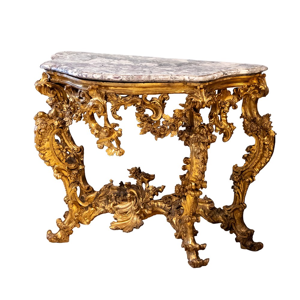 18th-century Florentine Console Table-photo-2