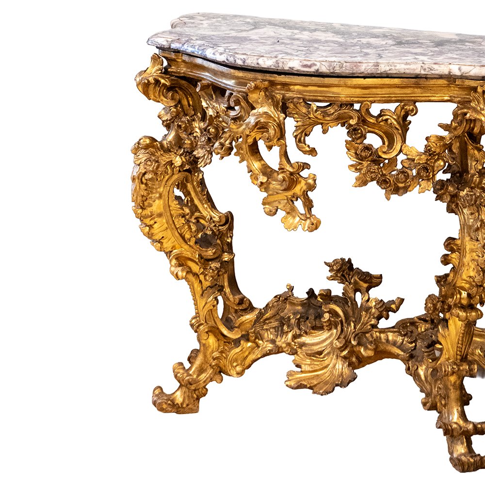 18th-century Florentine Console Table-photo-4