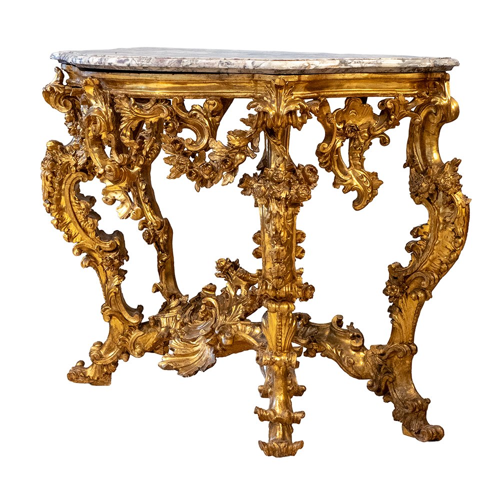 18th-century Florentine Console Table-photo-2