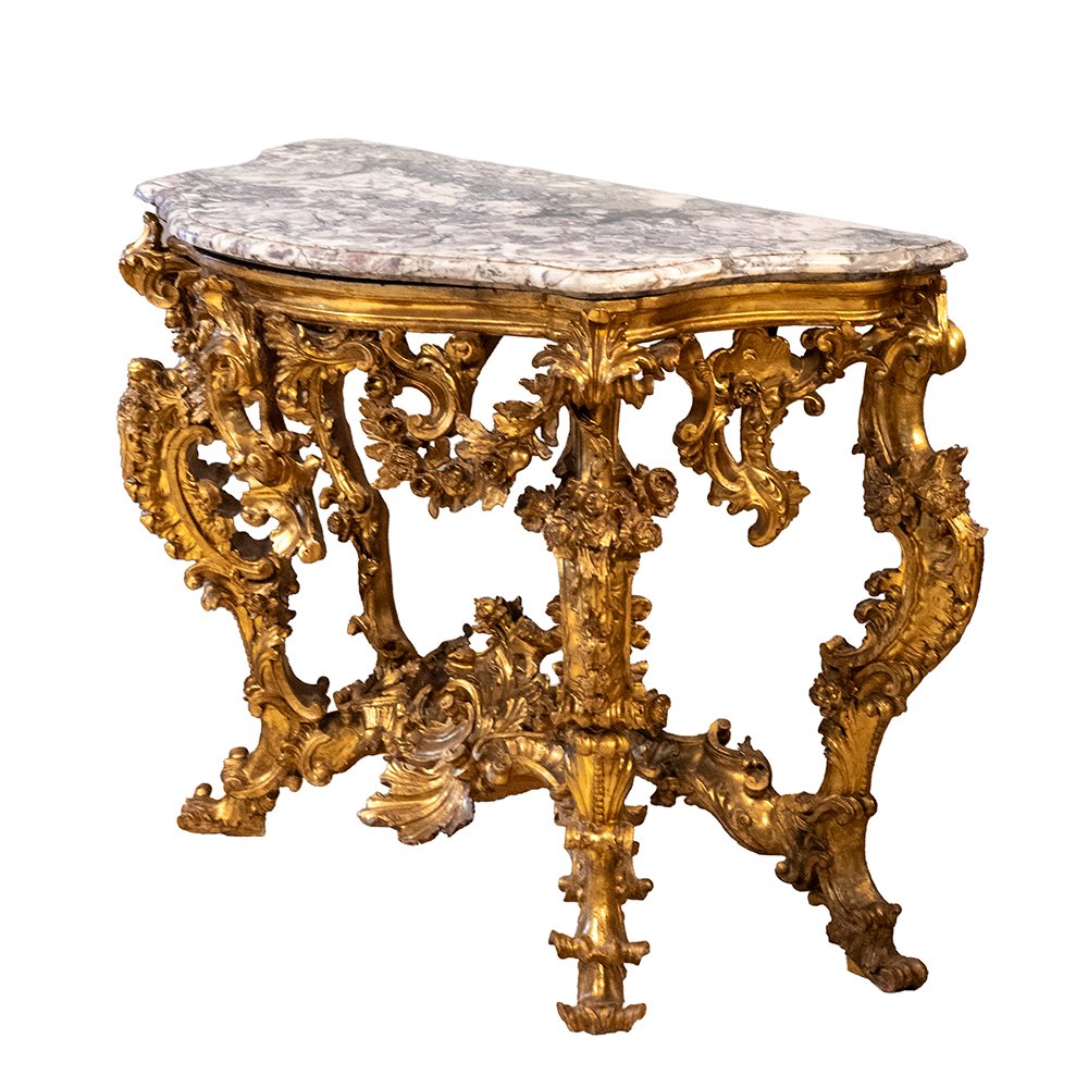 18th-century Florentine Console Table-photo-3