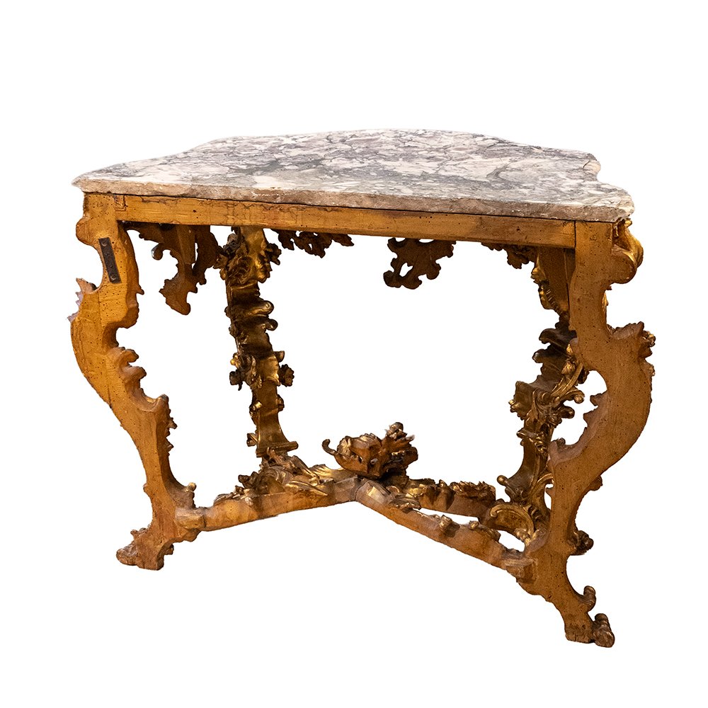 18th-century Florentine Console Table-photo-6