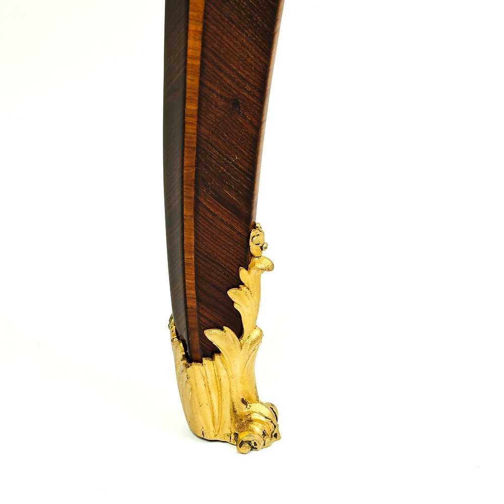 Marquetry-inlaid Desk With Gilded Bronze Accents-photo-6