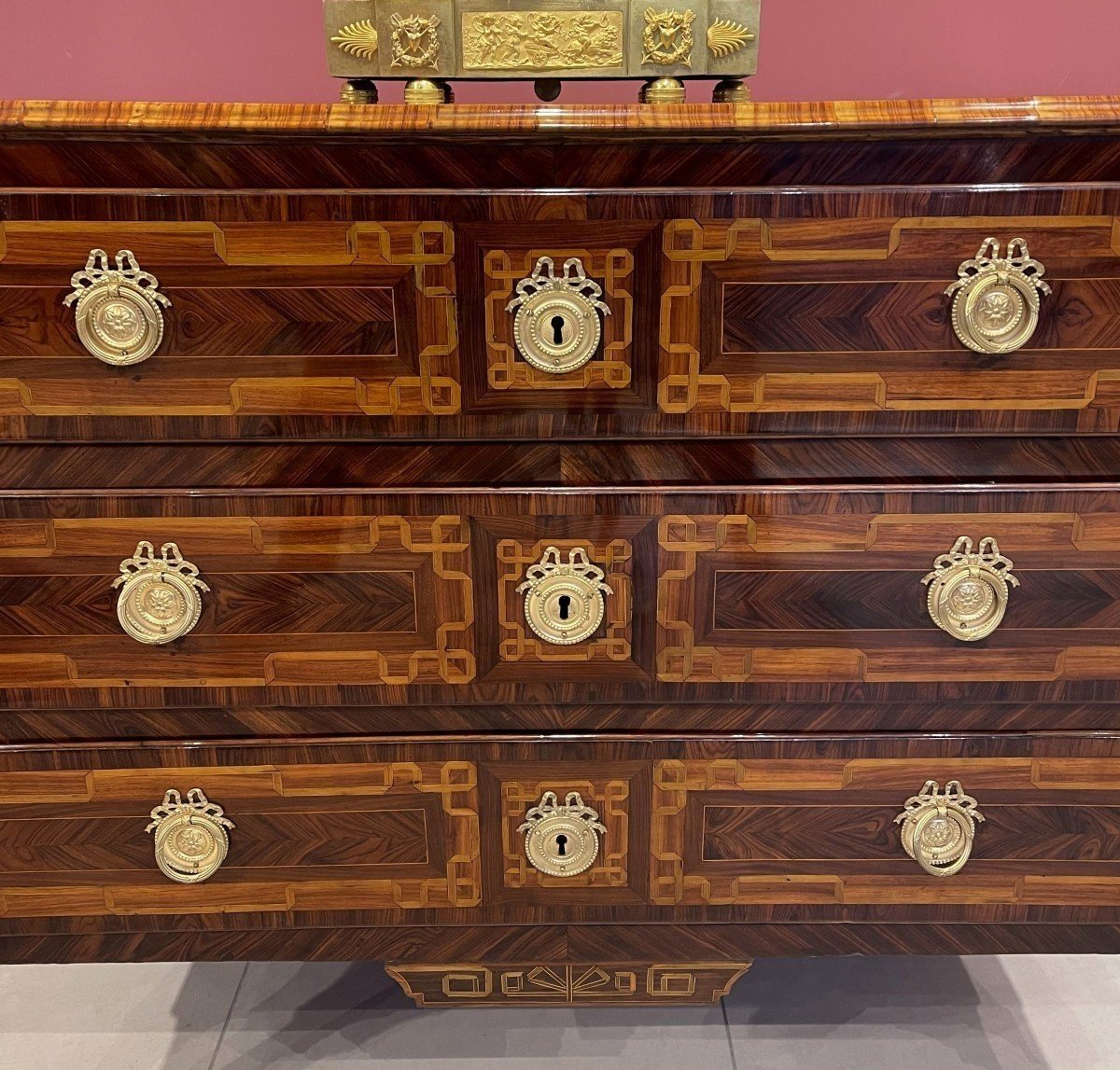 Louis XVI-style Chest Of Drawers, "sicilia"-photo-1
