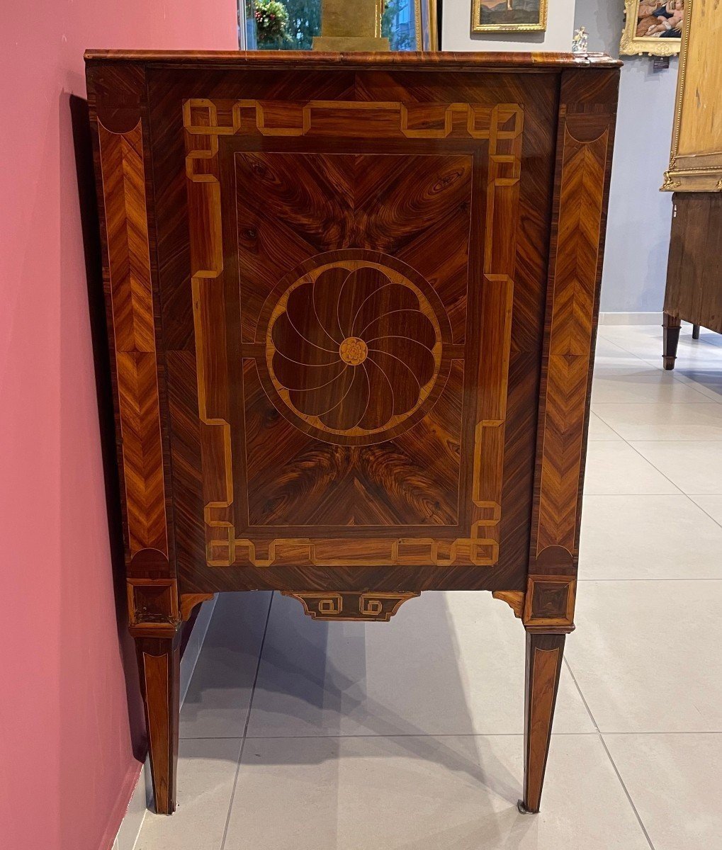 Louis XVI-style Chest Of Drawers, "sicilia"-photo-5