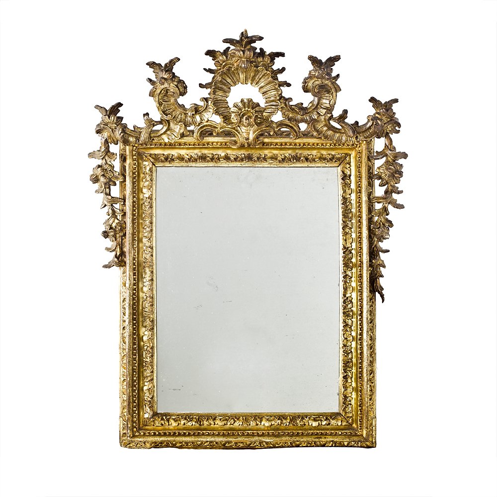 Pair Of Louis XV Mirrors From Naples-photo-2