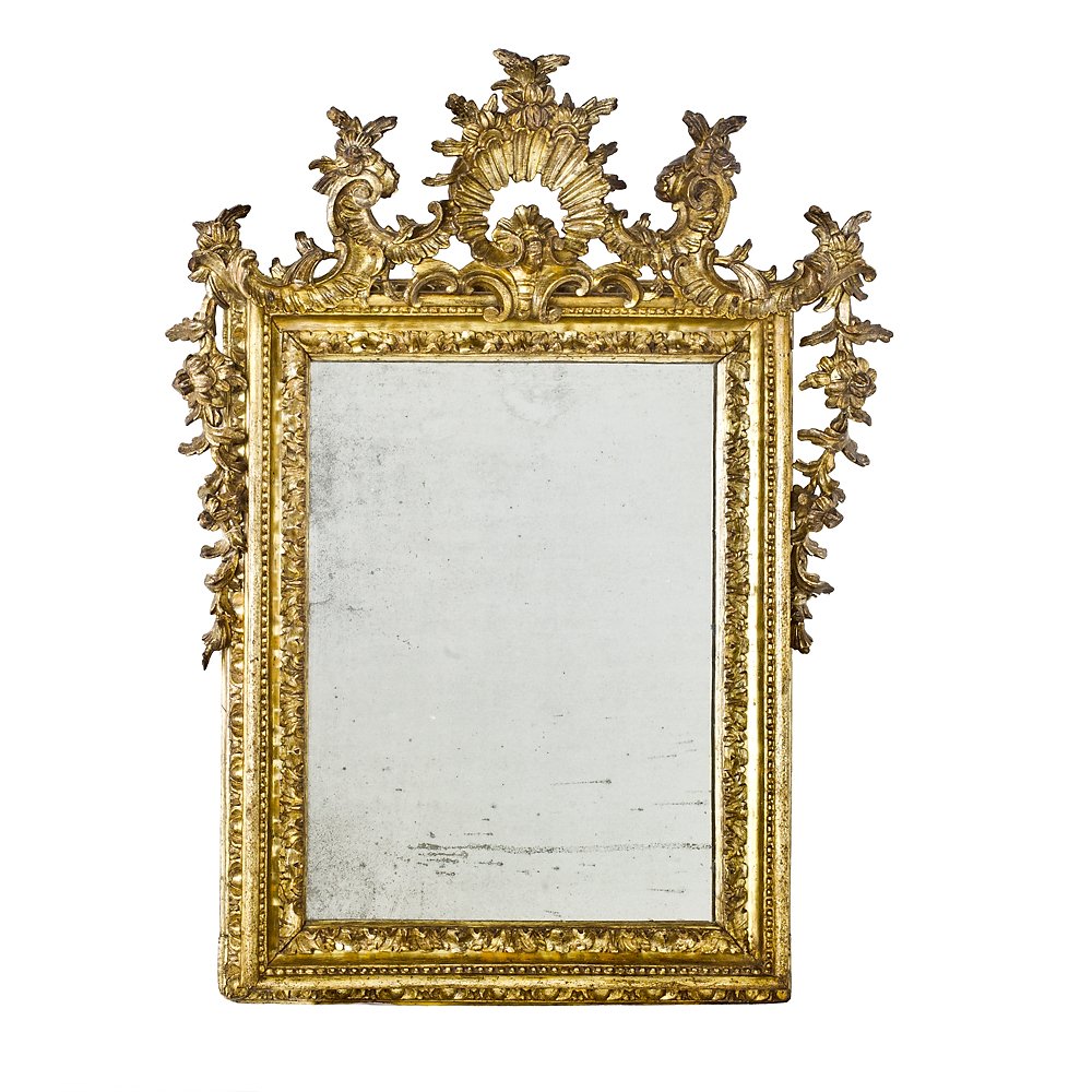 Pair Of Louis XV Mirrors From Naples-photo-3