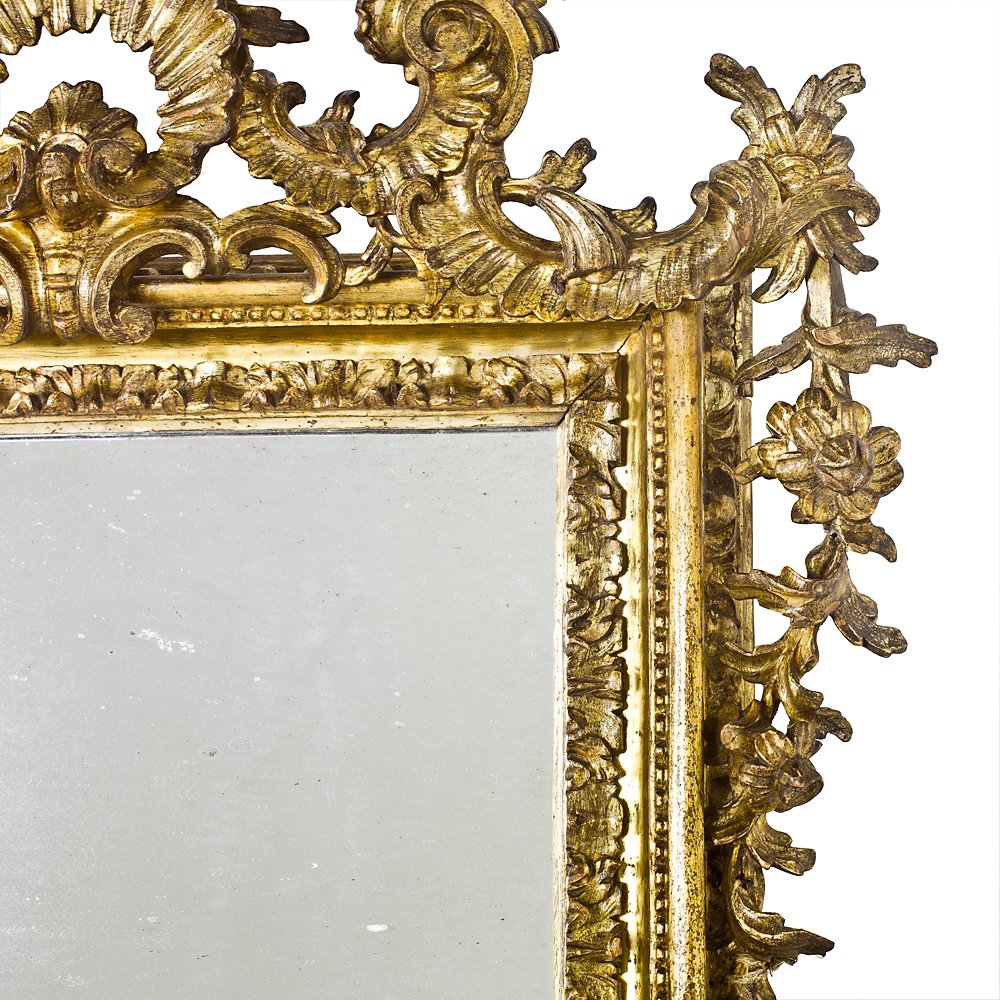 Pair Of Louis XV Mirrors From Naples-photo-4