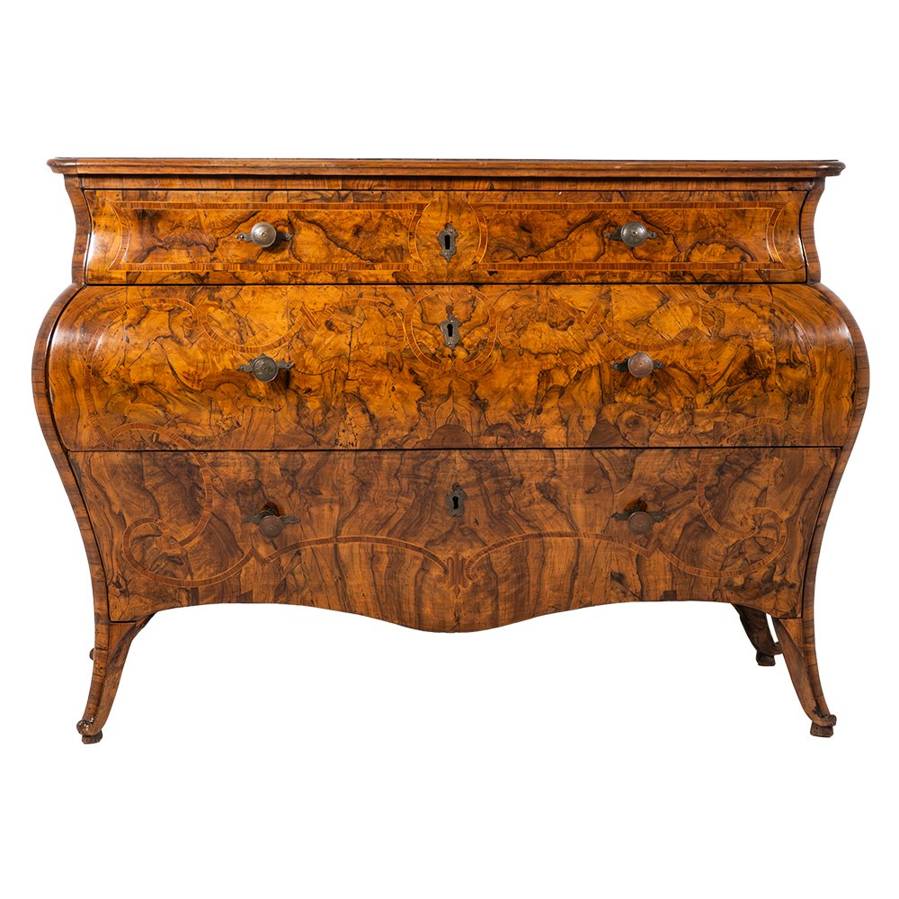 Lombard Louis XV Chest Of Drawers-photo-2