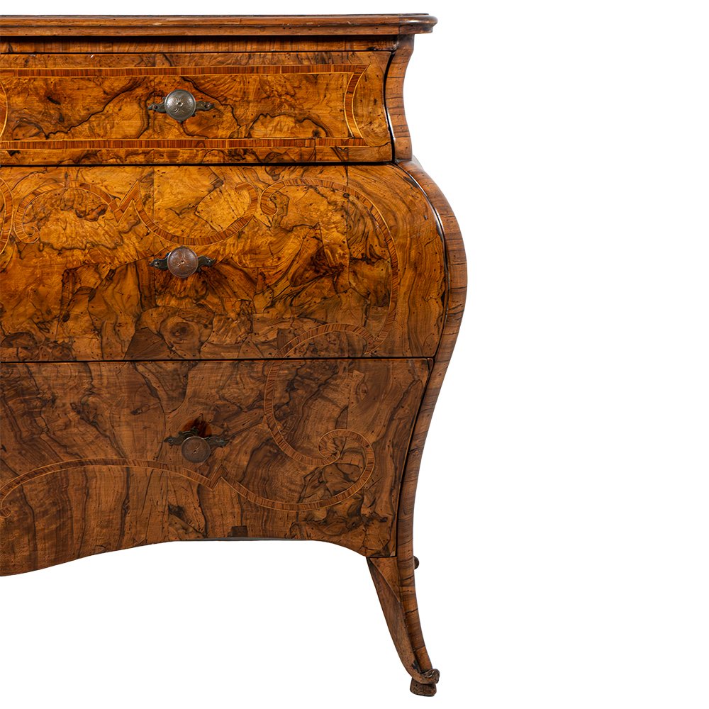 Lombard Louis XV Chest Of Drawers-photo-3