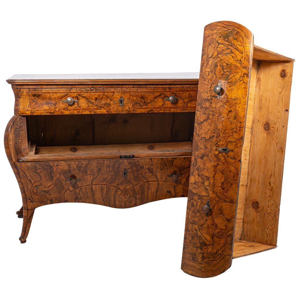 Lombard Louis XV Chest Of Drawers-photo-4